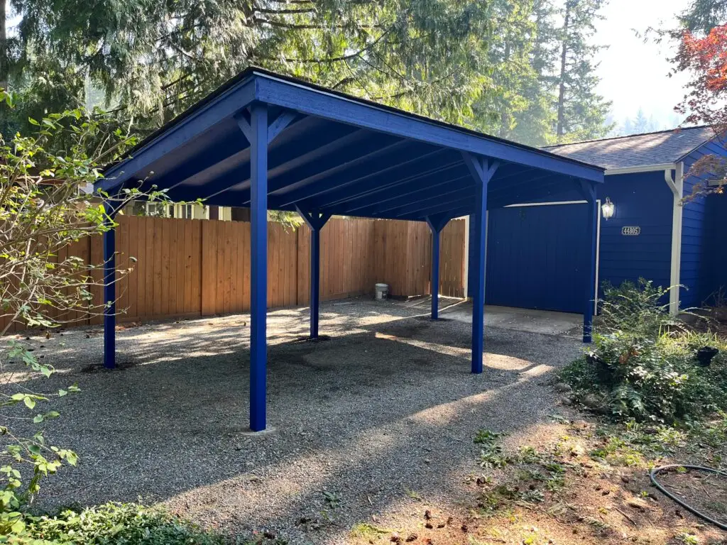 Carport Construction in North Bend
